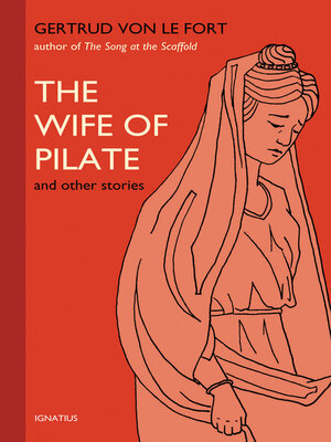 cover image of The Wife of Pilate and Other Stories